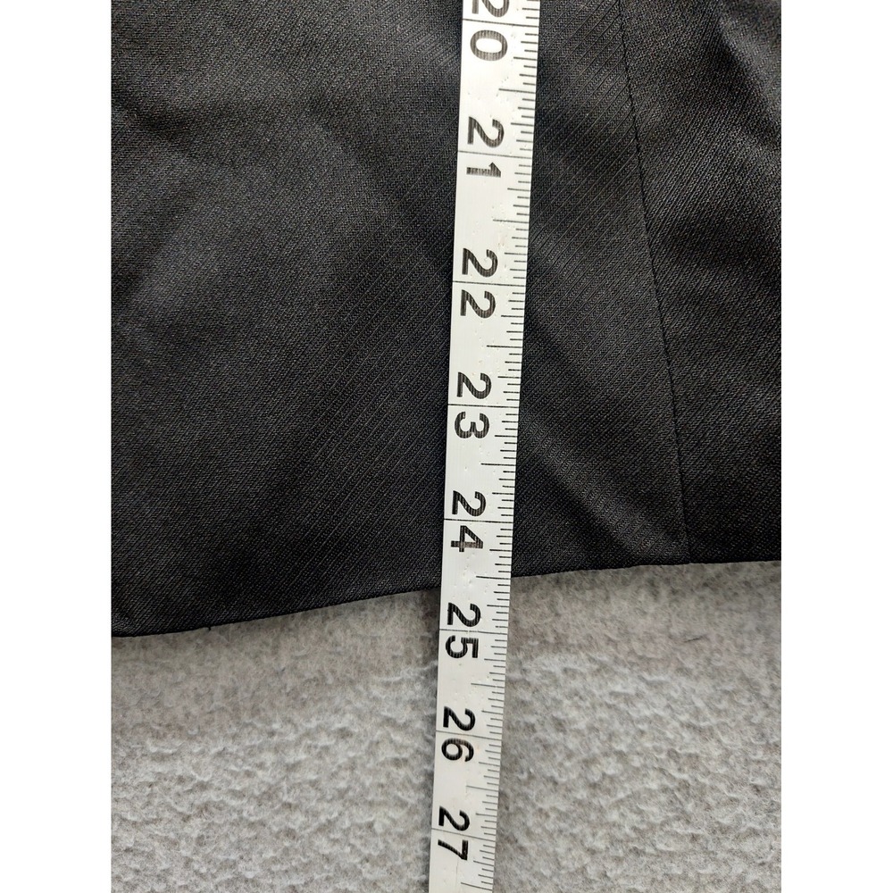 Le Suit Women Blazer Jacket 14 Black Button Front Pockets Single Breasted Career - Picture 3 of 15